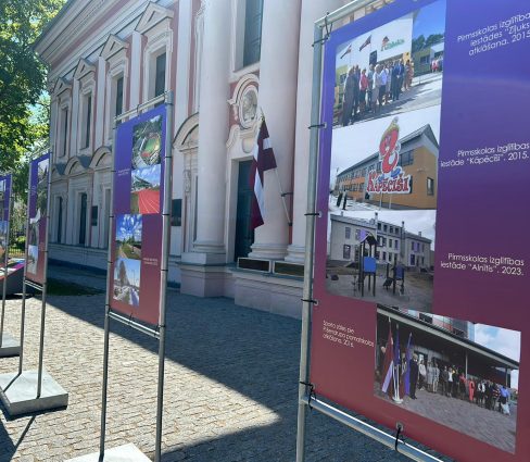 Brīvdabas izstāde Jelgava – pilsēta izaugsmei: 20 gadi Eiropas Savienībā