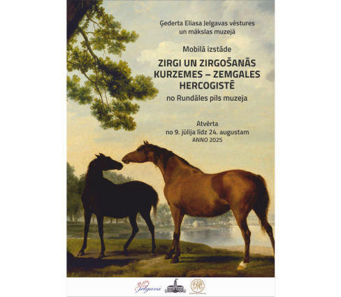 Rundāles pils muzeja ceļojošā izstāde “Zirgi un zirgošanās Kurzemes-Zemgales hercogistē”