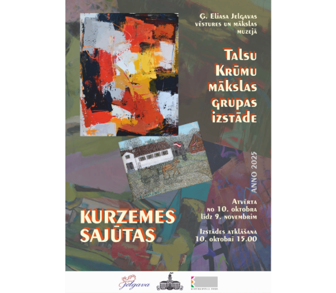 Izstāde “Kurzemes sajūtas” Talsu Krūmu mākslas grupas darbi
