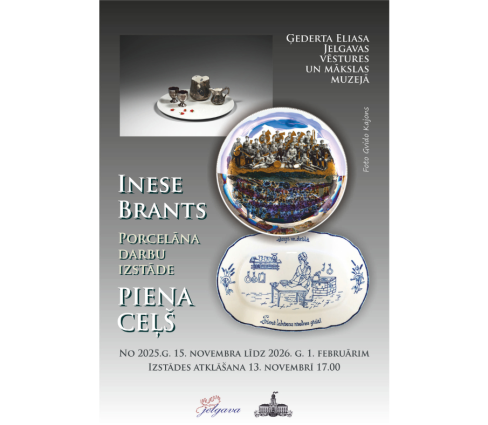 Ineses Brants porcelāna darbu izstāde “Piena Ceļš”