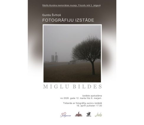 Ādolfa Alunāna memoriālajā muzejā Gunta Švītiņa fotogrāfiju izstāde “Miglu bildes”